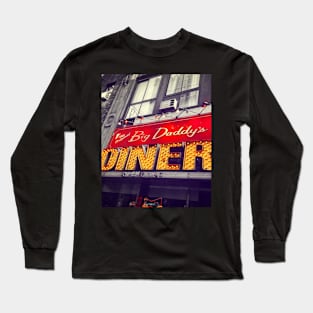 Diner, Manhattan, NYC Long Sleeve T-Shirt